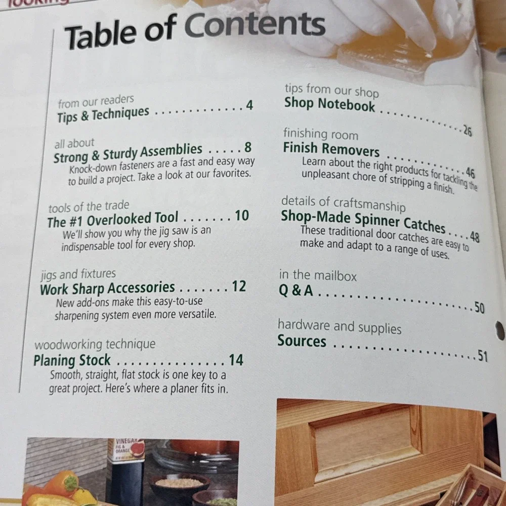 WOODSMITH Vol. 34 Issue 200 - HEIRLOOM WORKBENCH, CUTTING BOARD, CUTTING BOARD